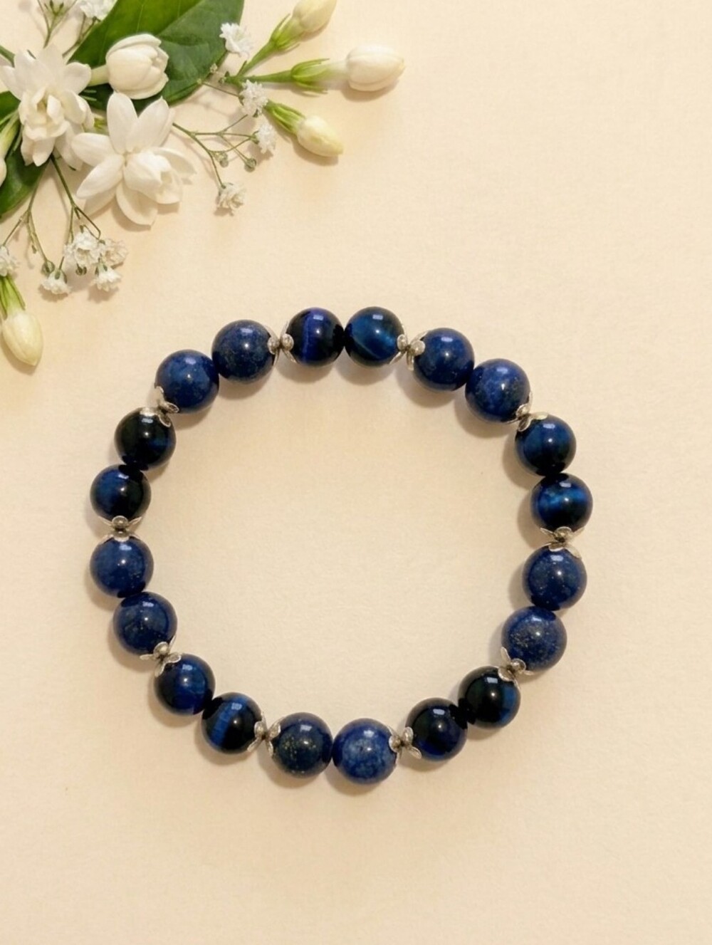Blue Tigers Eye/Lapis Lazuli Bracelet